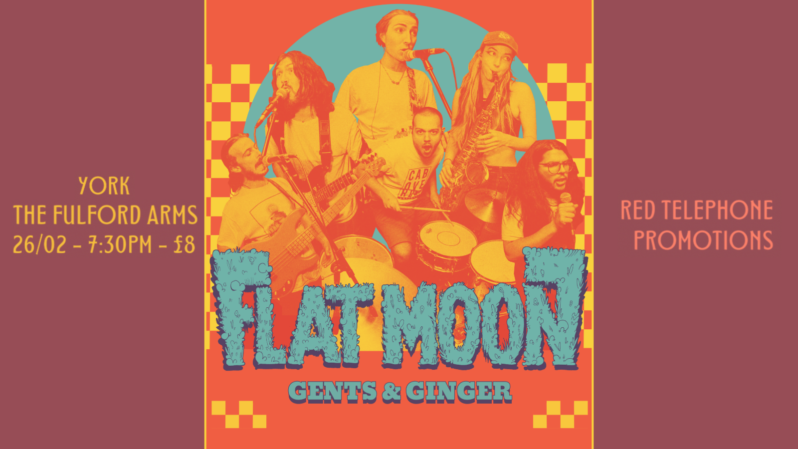 Flat Moon (Album Launch!) + Gents & Ginger