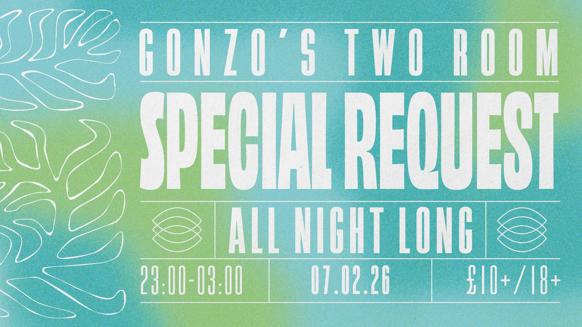 Special Request - All Night Long at Gonzo's Tea Room, Norwich on