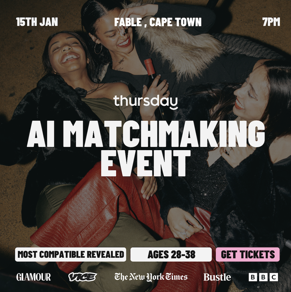Thursday | AI Matchmaking | Cape Town