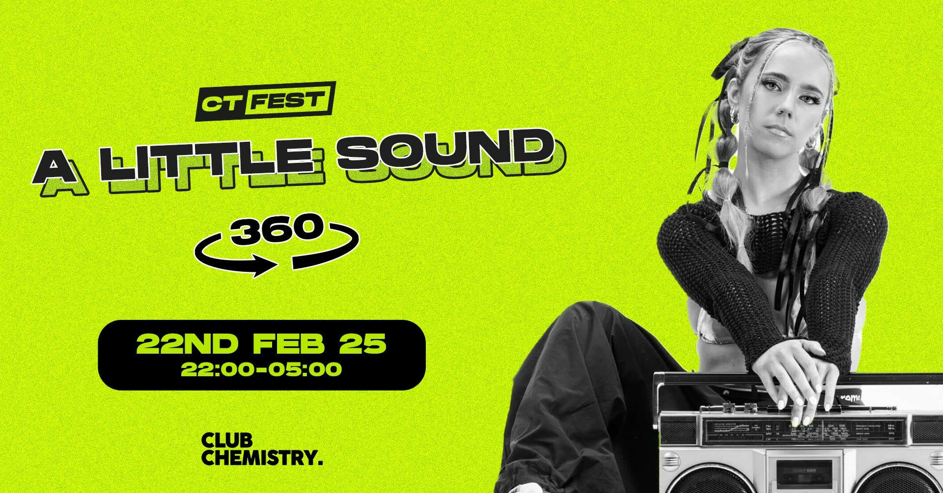 CT Fest ∙ A LITTLE SOUND (a 360° experience) *19 £8 TICKETS LEFT*