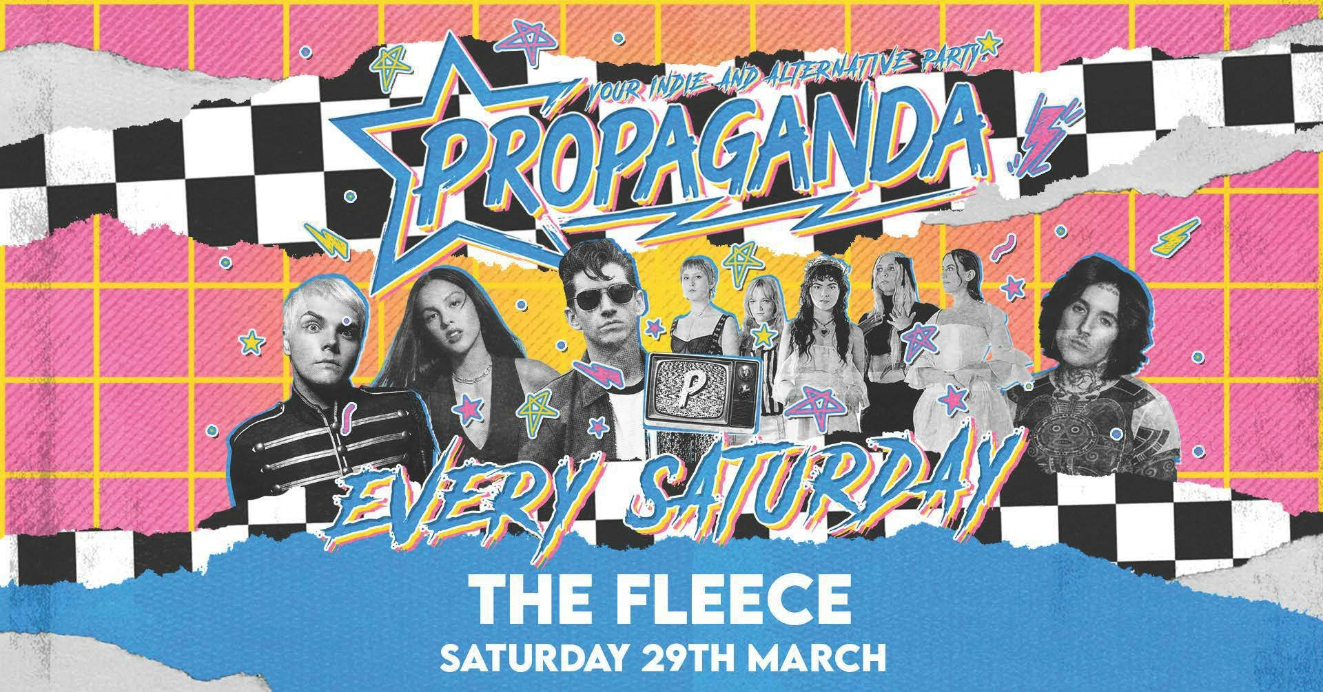 Propaganda Bristol – Your Indie & Alternative Party!