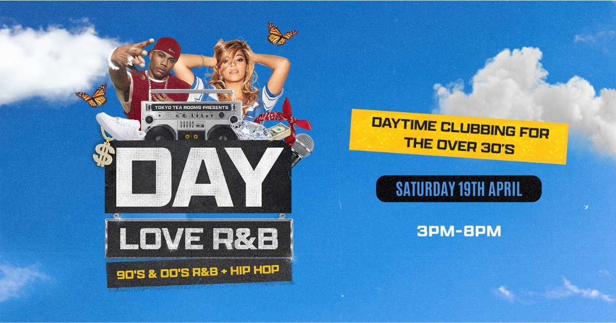 The Over 30’s R&B Day Party | 3pm-8pm | CANTERBURY *48 £5 TICKETS LEFT*