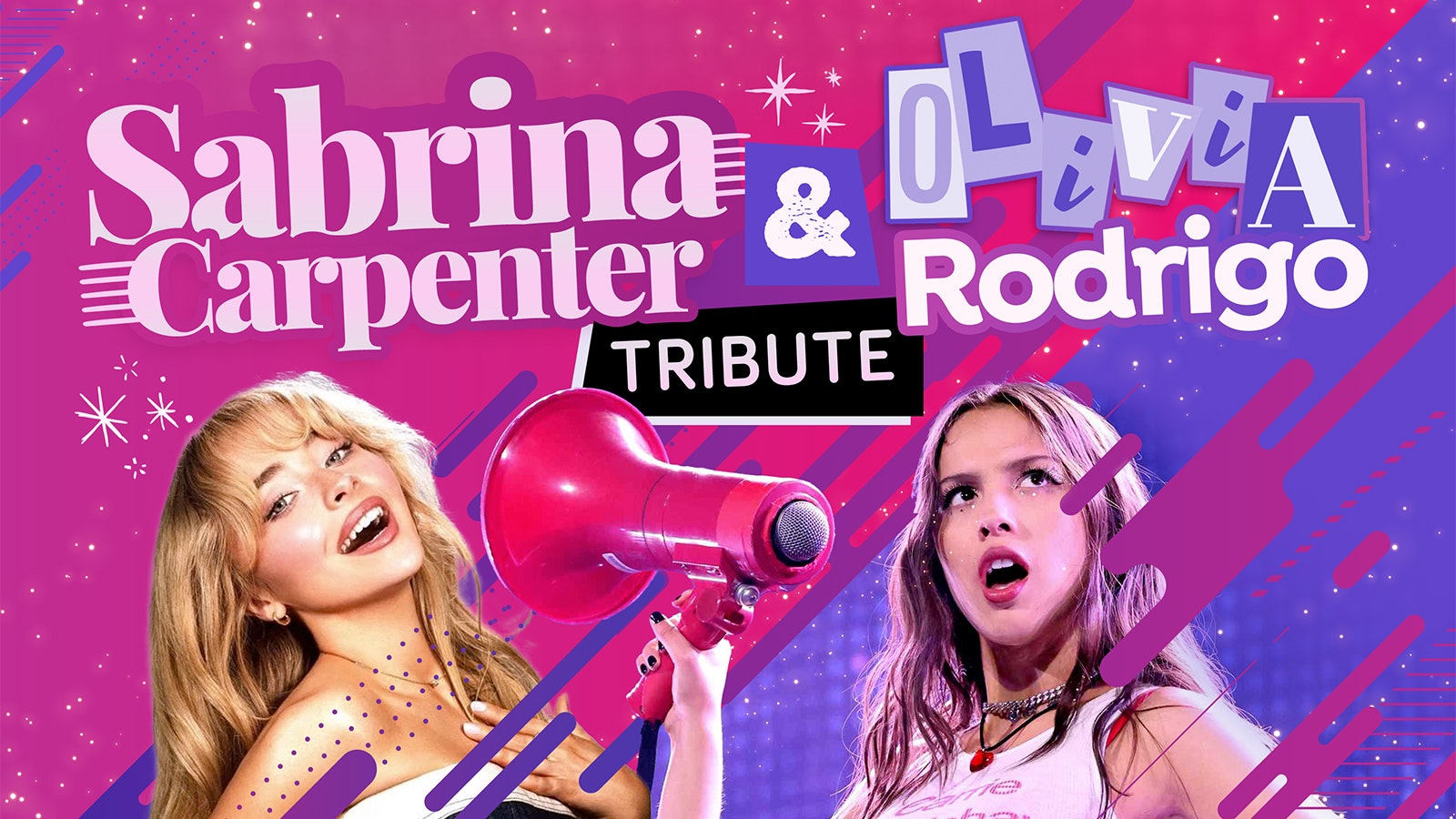 The Sabrina Carpenter + Olivia Rodrigo Live Tribute Show – with live tributes!