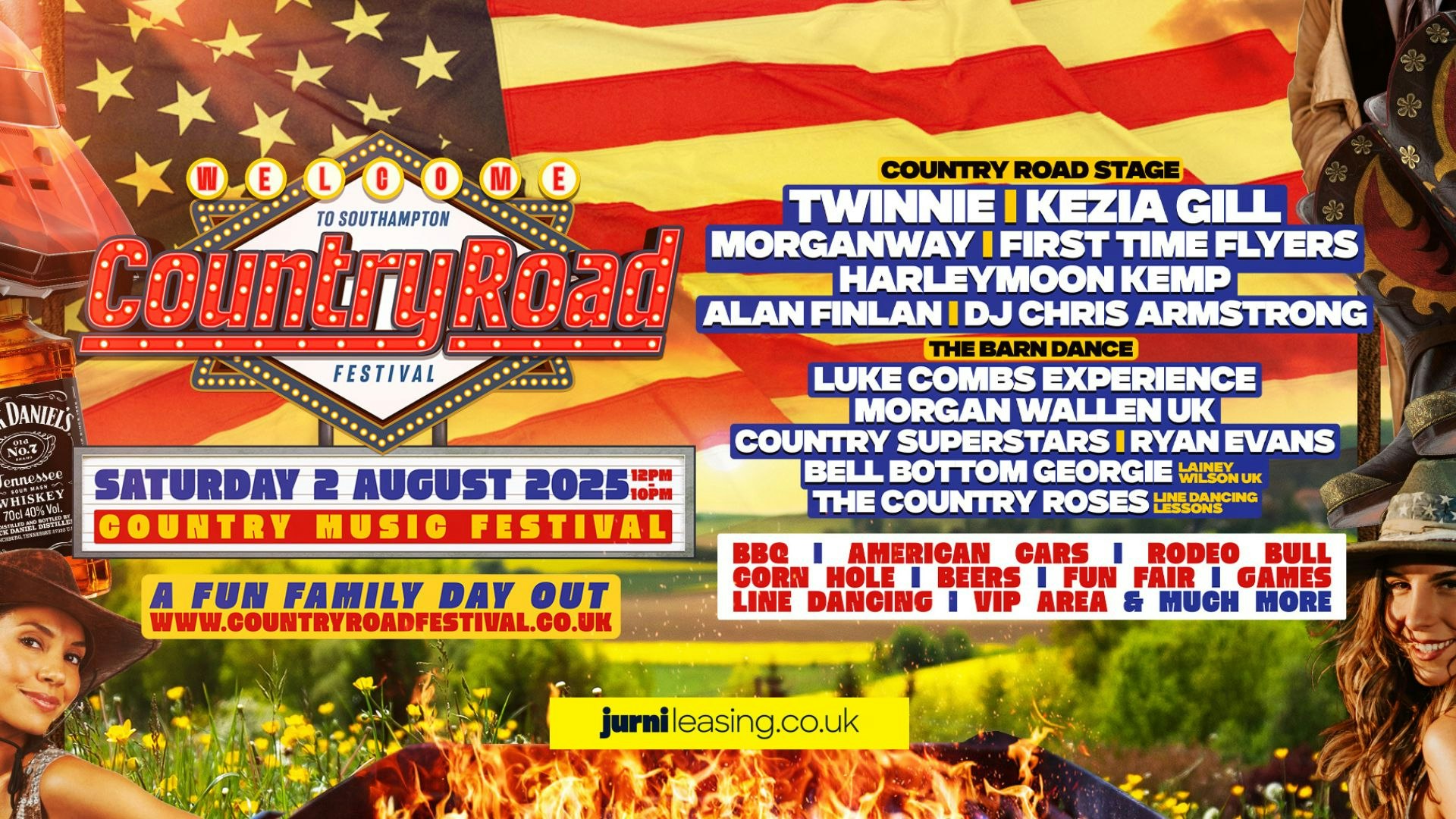 🪕🌄 Country Road Southampton 2025: The Ultimate Outdoor Country Music Festival 🌄🪕