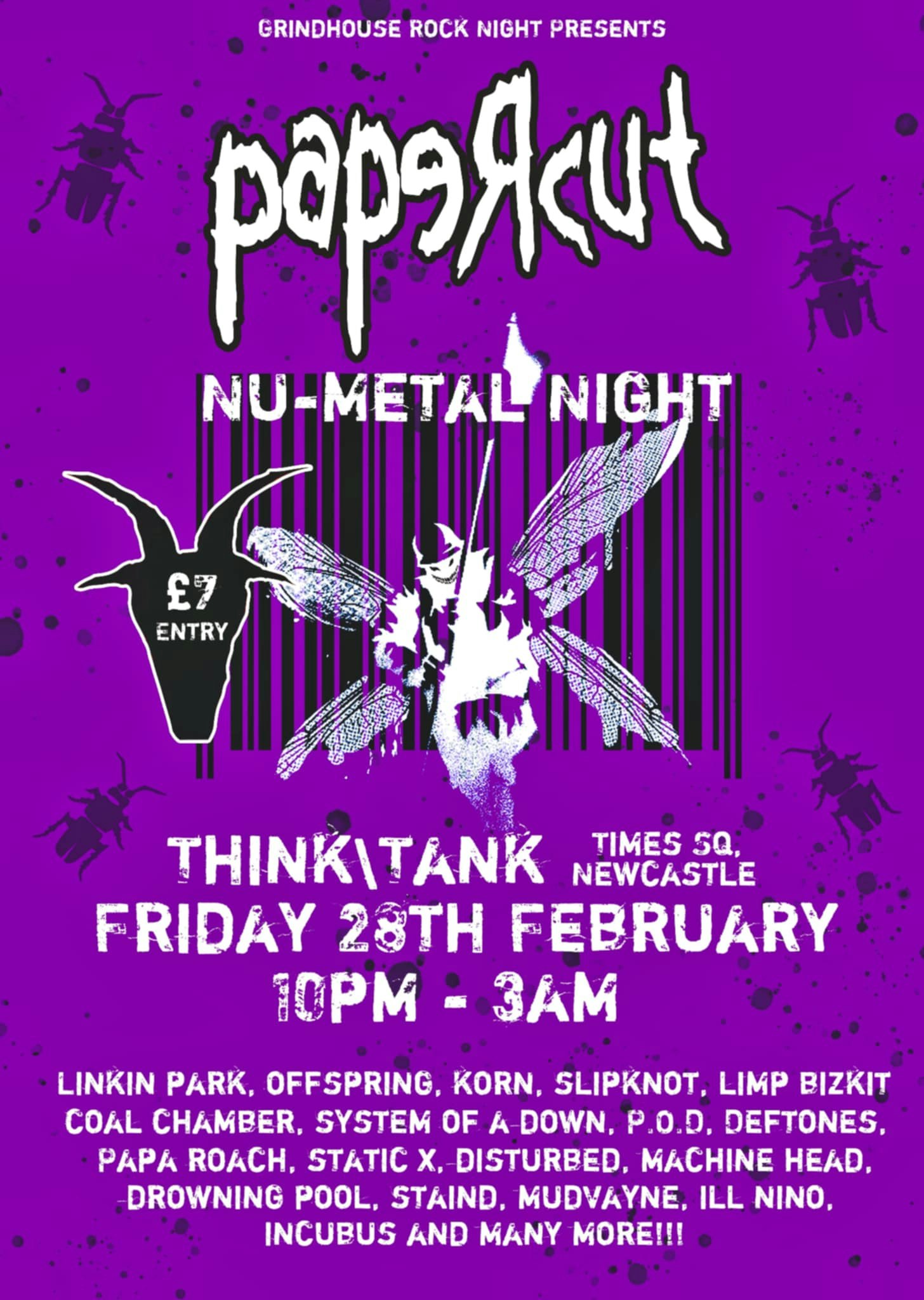 PAPERCUT: NU-METAL NIGHT