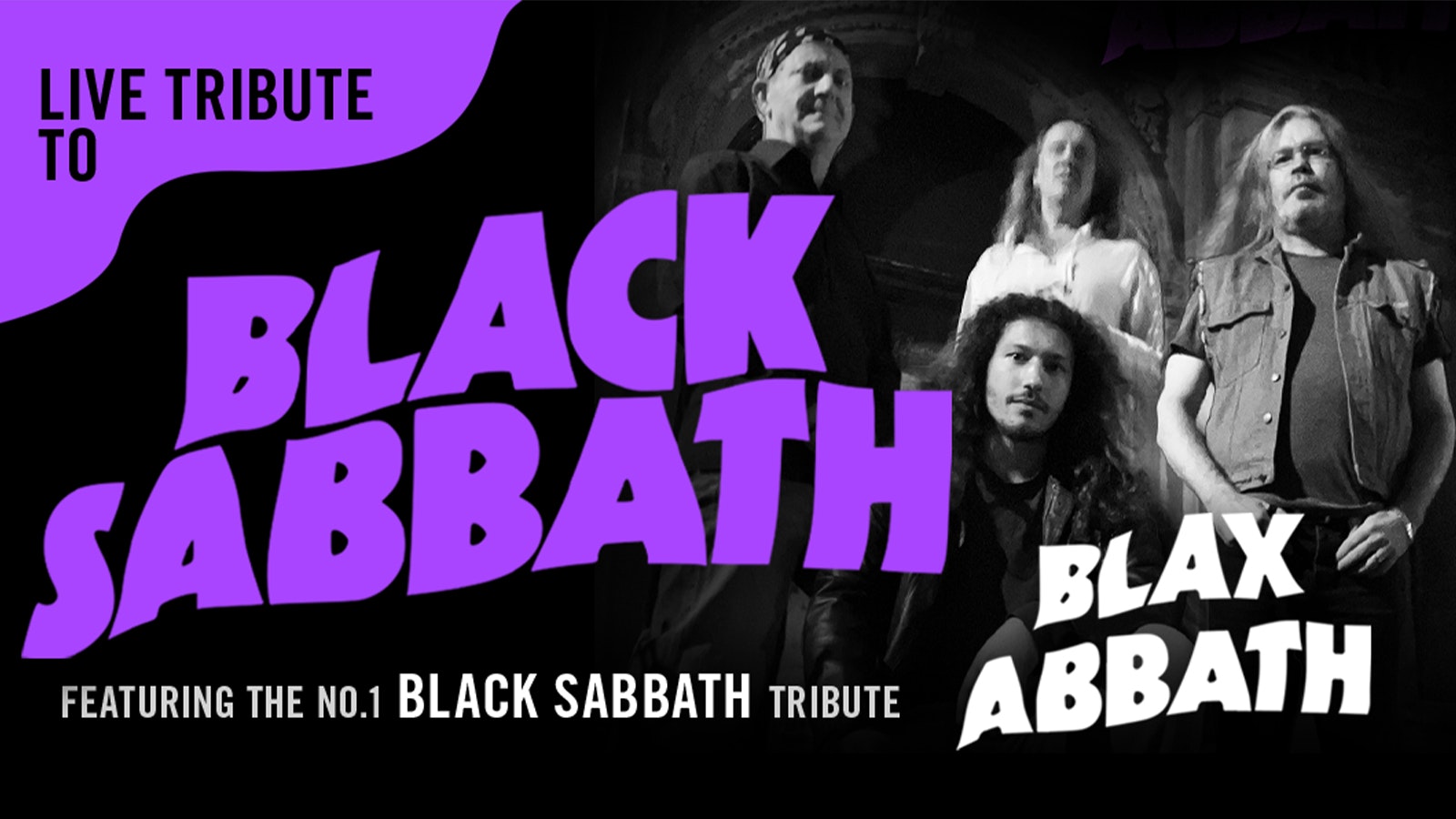 🤘🏼☠️ BLACK SABBATH NIGHT with Blax Abbath the definitive tribute + Special Guest