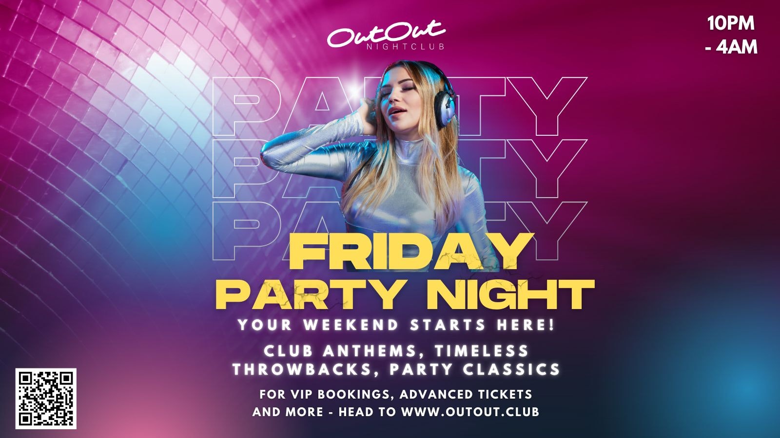 Friday Party Night – Your Weekend Starts Here!