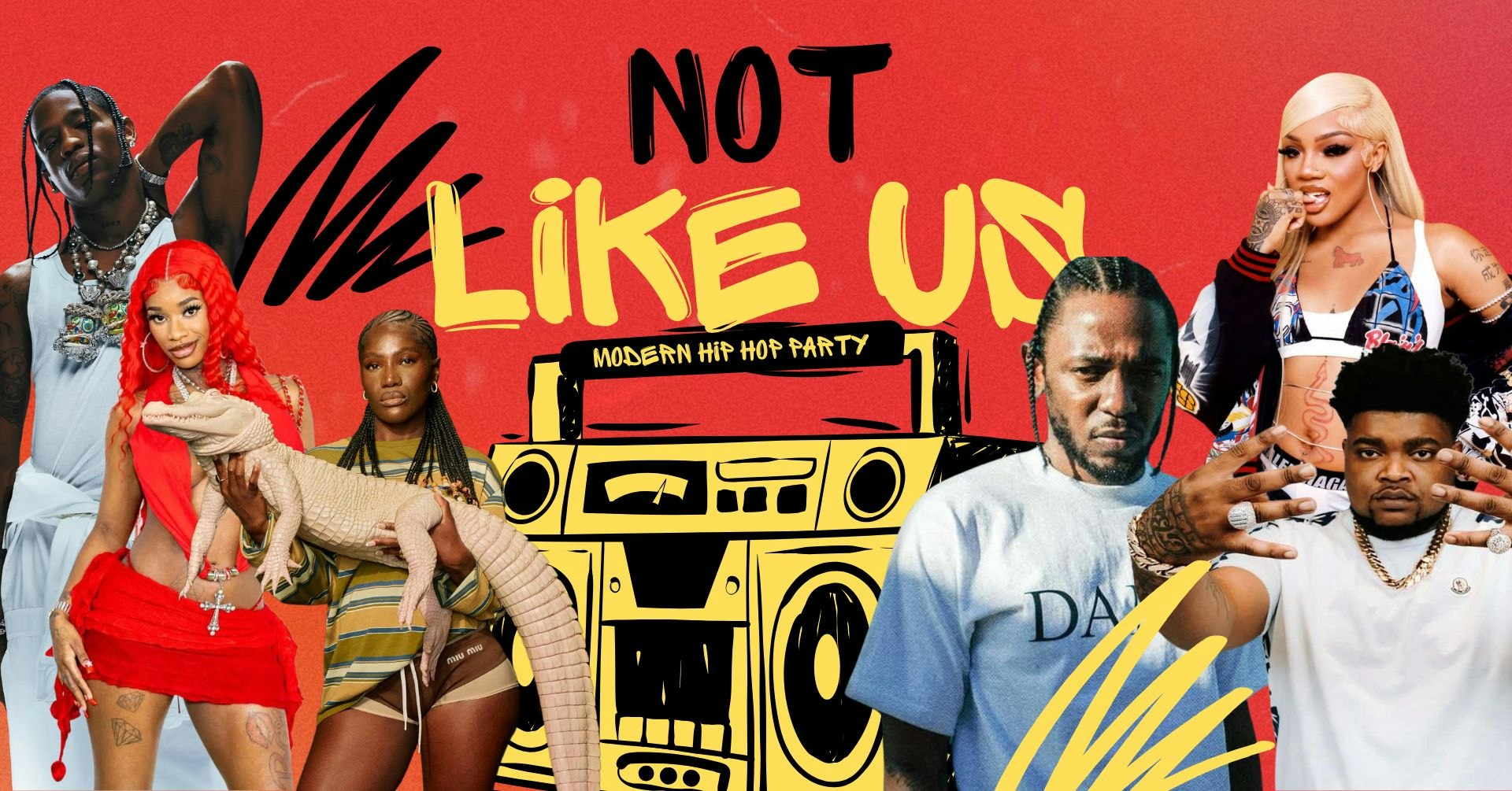 Not Like Us – Modern Hip Hop Party (Bristol)