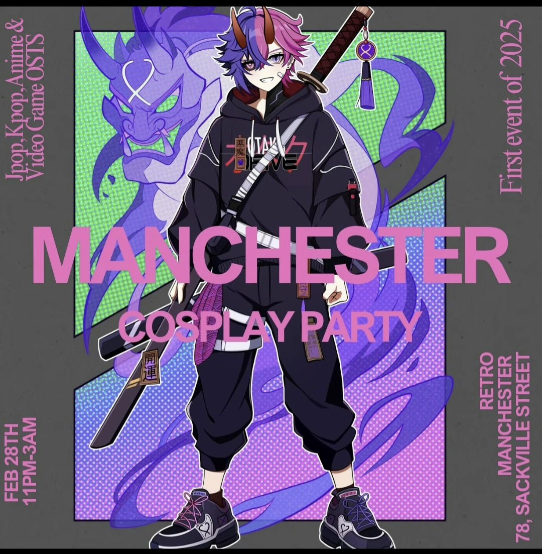 Otaku Drive – Manchester Cosplay Party