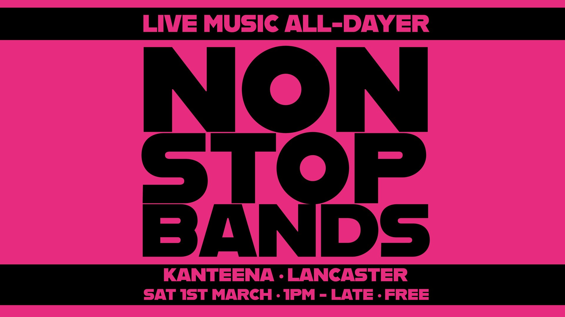 NON STOP BANDS ALL-DAYER