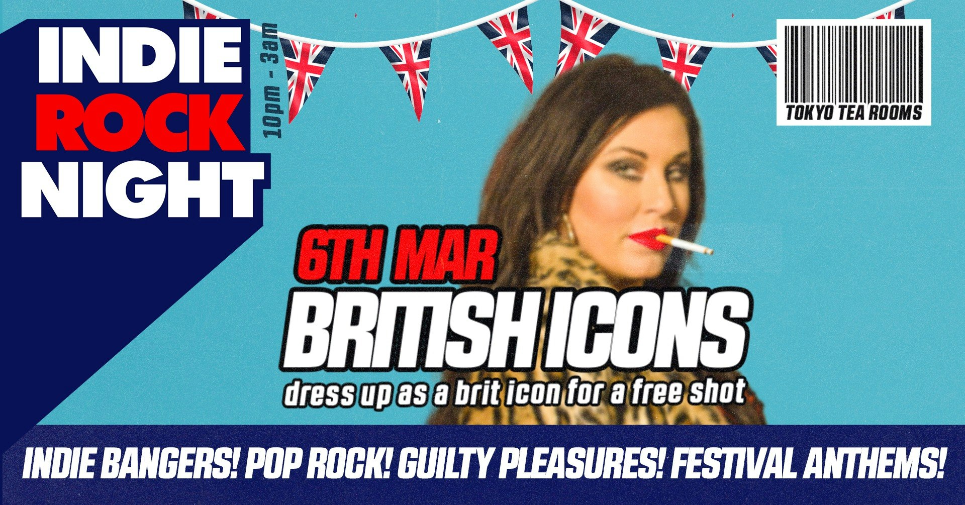 Indie Rock Night ∙ BRITISH ICONS *28 £5 TICKETS LEFT*