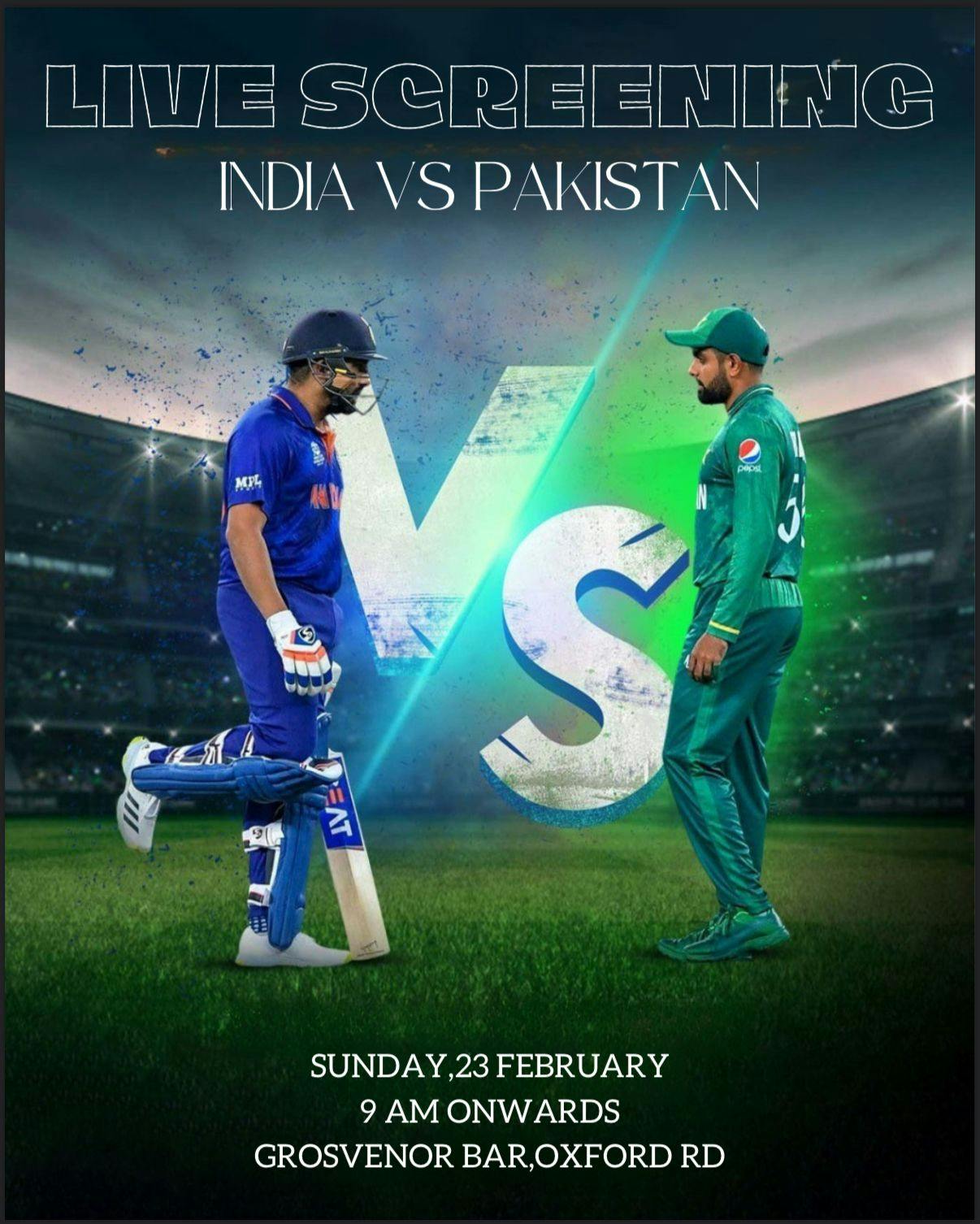 Vs Pak Online Match India Pak Vs Opn Sports Ipl Live Screening Of