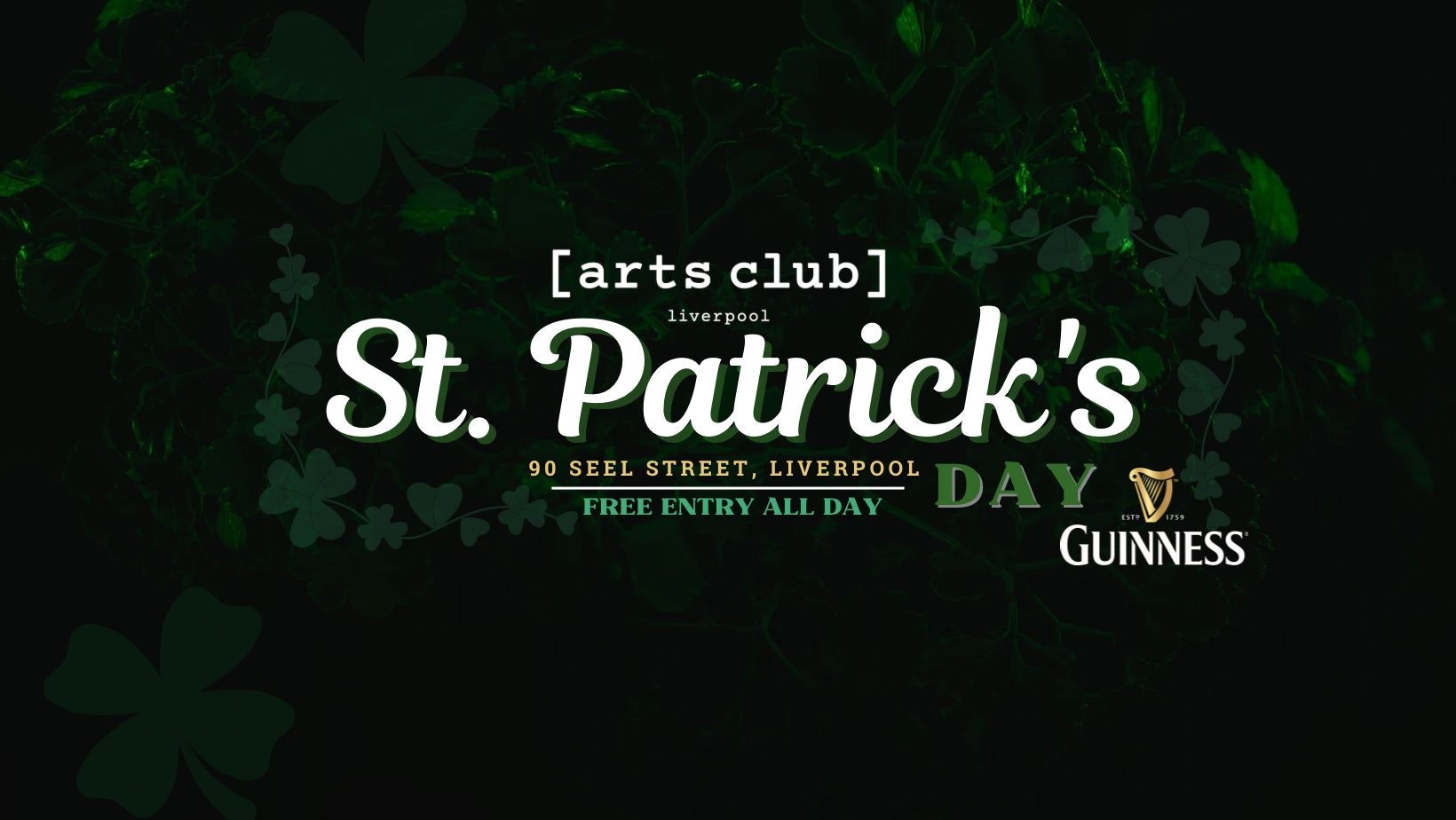 Paddy’s Day 2025 at ARTS CLUB