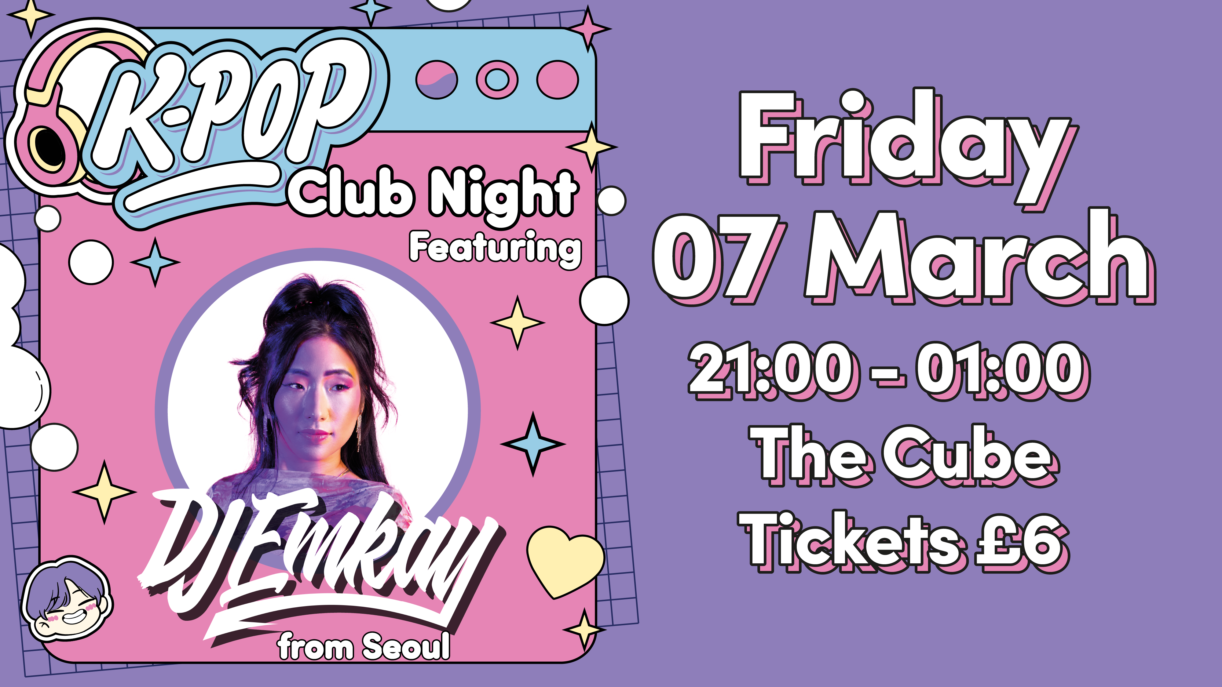 Southampton KPOP PARTY with DJ EMKAY @SUSU | Friday 7th March