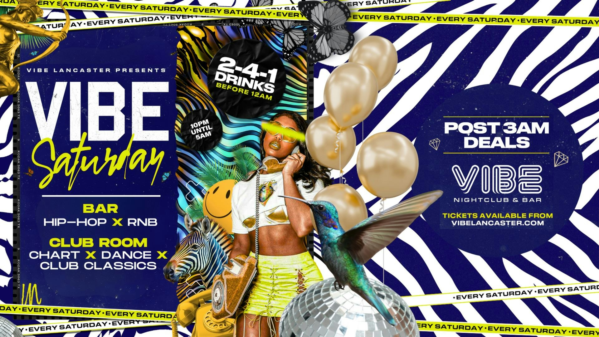 VIBE /// Saturdays – 22.03.2025