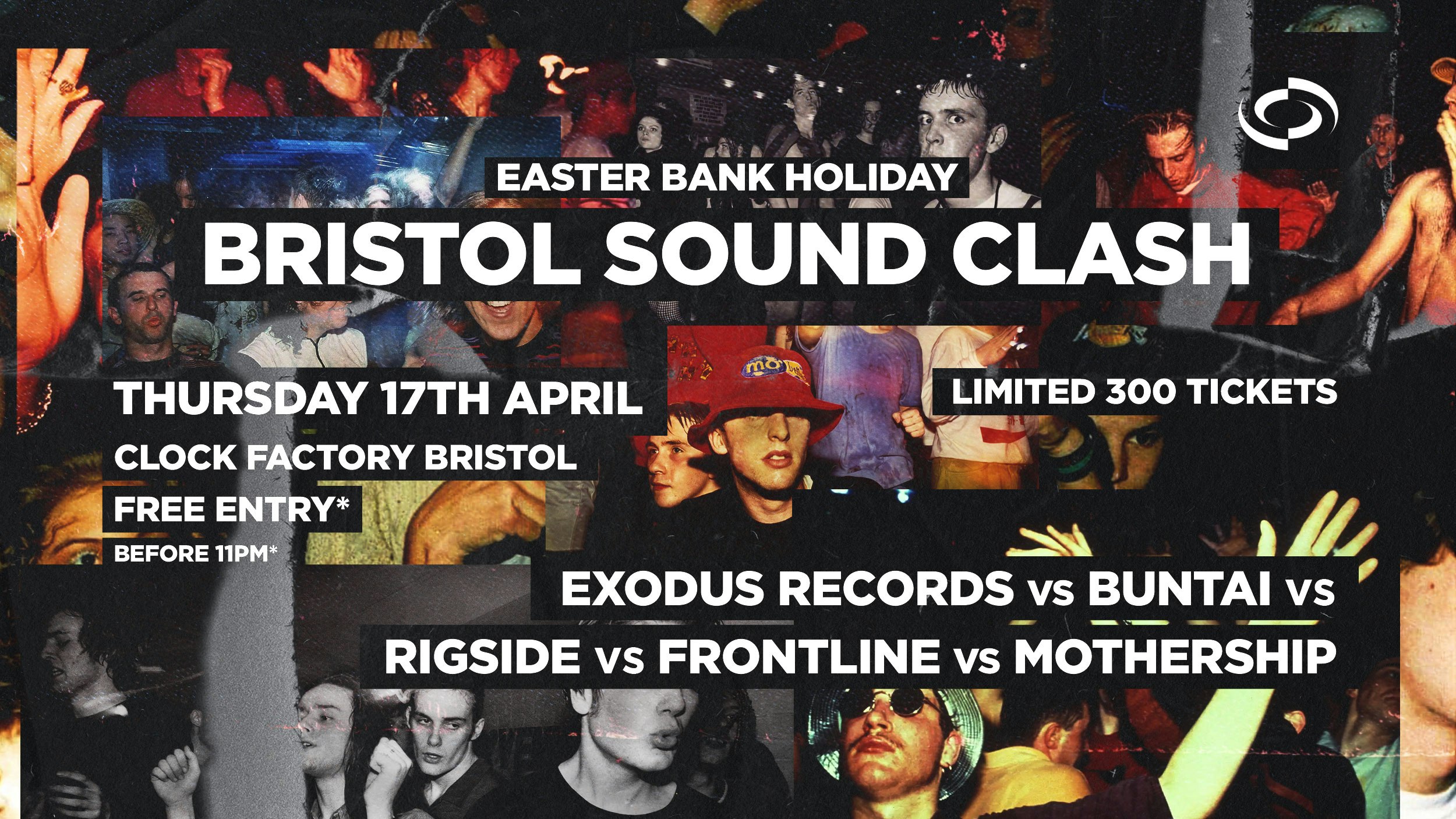 Easter Bank Holiday – Bristol Sound Clash! [FREE POP-UP RAVE]