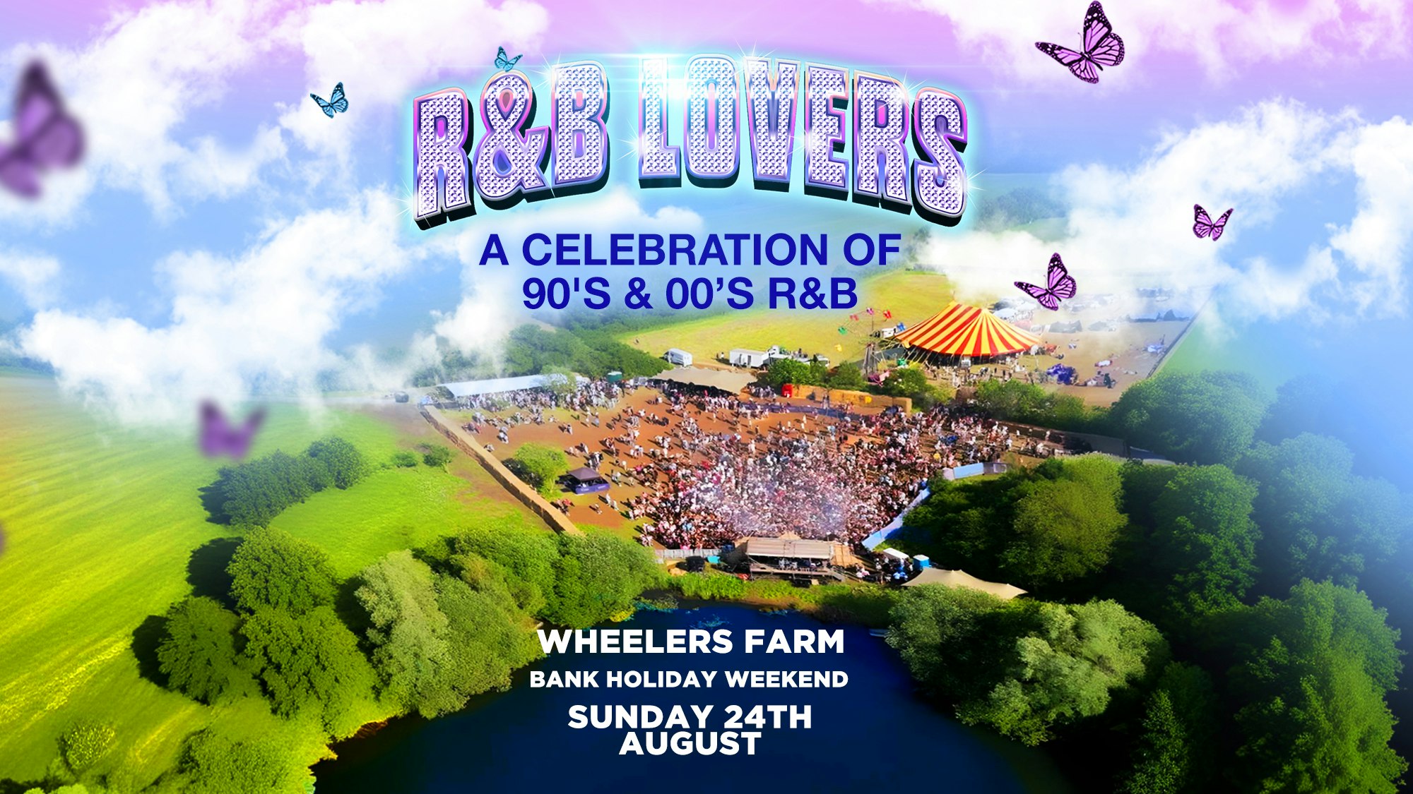 R&B Lovers – Sunday 24th August – Wheelers Farm Chelmsford [TICKETS SELLING FAST!]