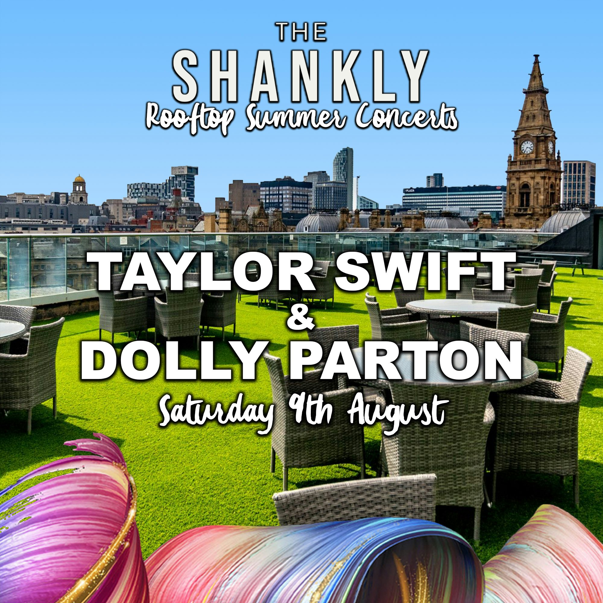 Taylor Swift & Dolly Parton Live – The Shankly Rooftop Summer Concert