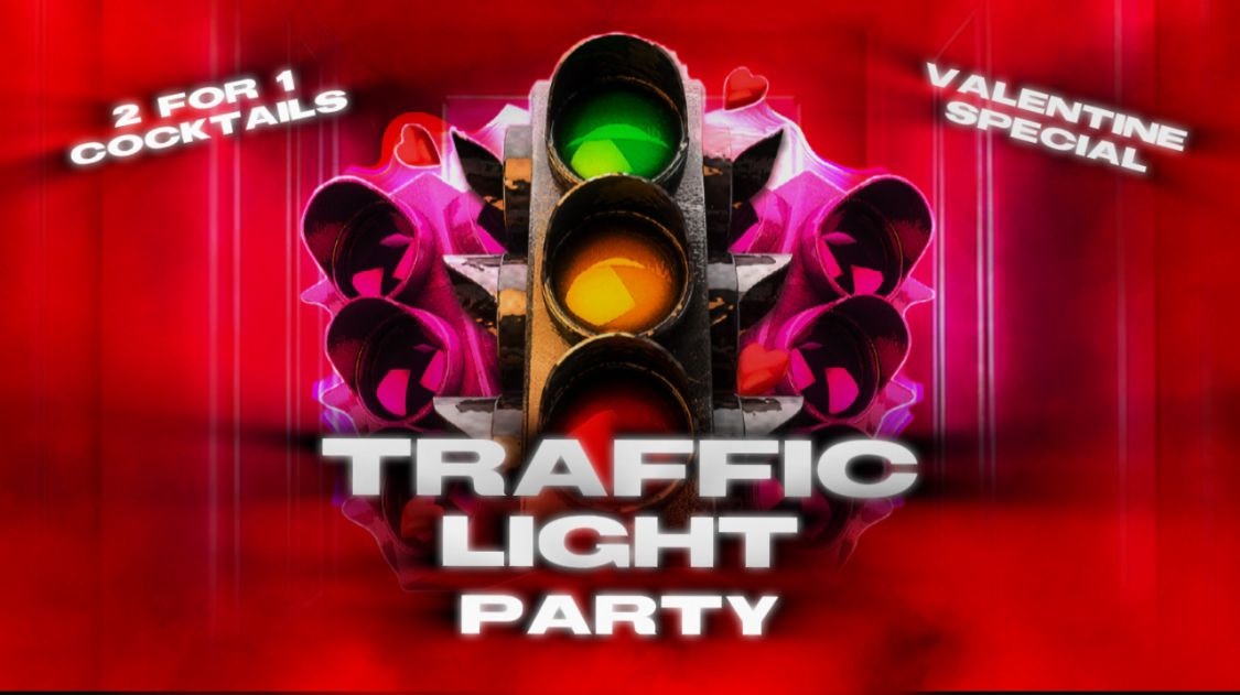 Valentines Special | Traffic Light Party | Detroit bar Preston| 2-4-1 Cocktails