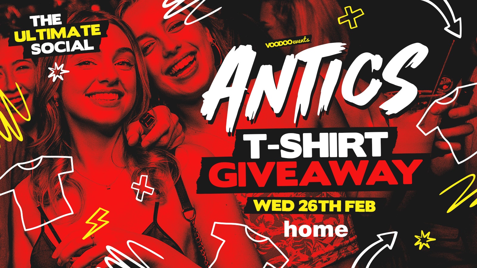 Antics @ Home – T-Shirt Giveaway!