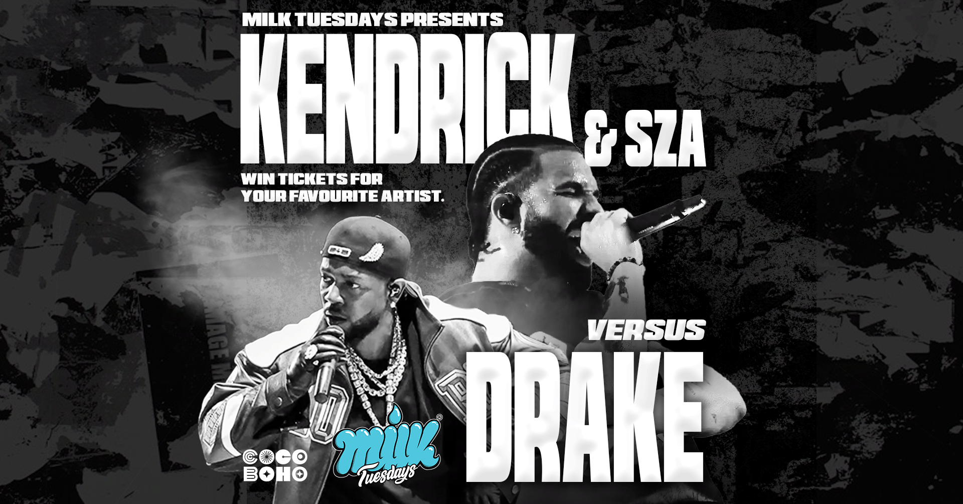 MILK | KENDRICK V DRAKE | ULTIMATE TICKET GIVEAWAY! | 11th MARCH
