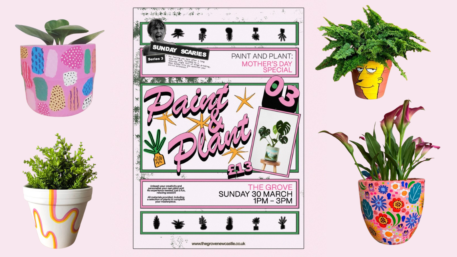 PAINT AND PLANT: Mother’s Day Special