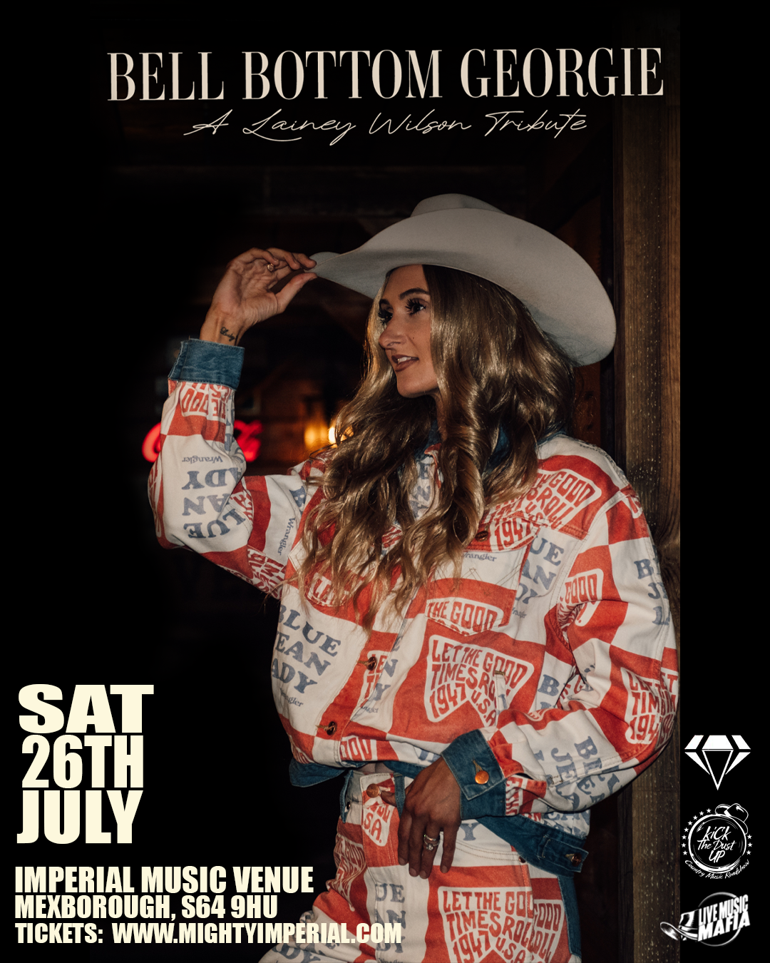 Lainey Wilson tribute Bell Bottom Georgie