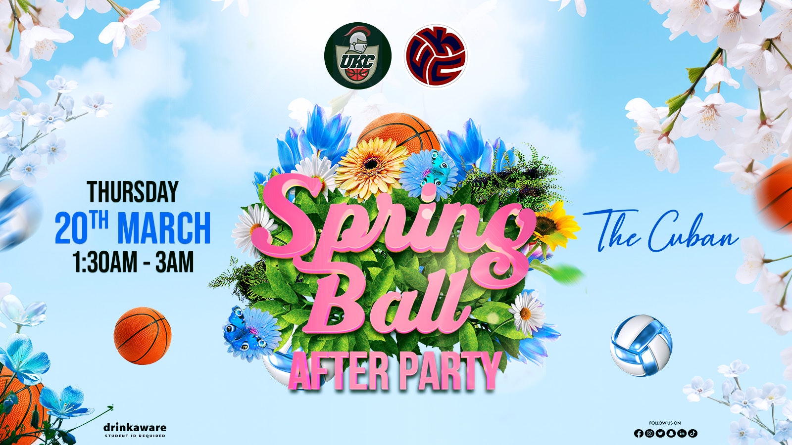 SPRING BALL AFTER PARTY @ THE CUBAN