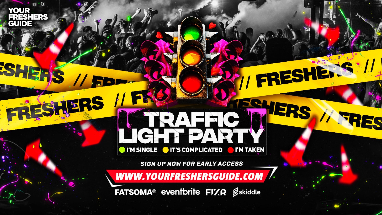 Traffic Light Party | Canterbury Freshers 2025