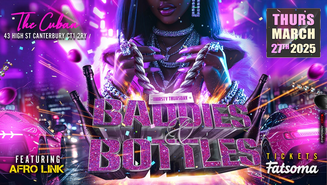 Baddies & Bottles – Introducing the hottest female DJs 🔥 – featuring “Afrolink”