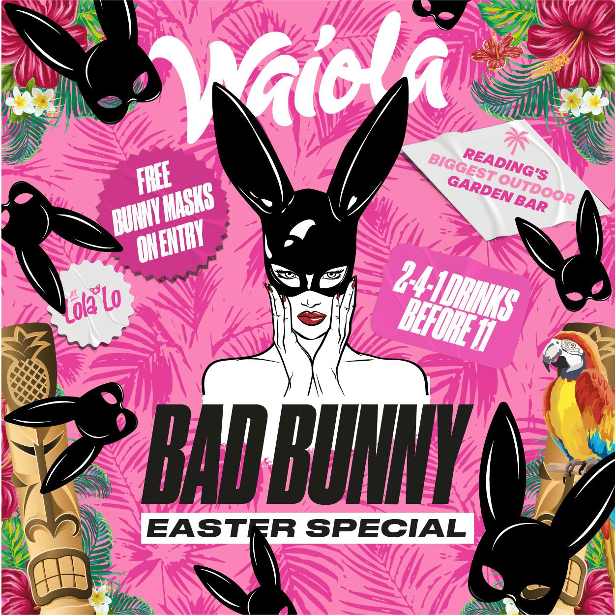 Waiola: Bad Bunny – Easter Special 🐰