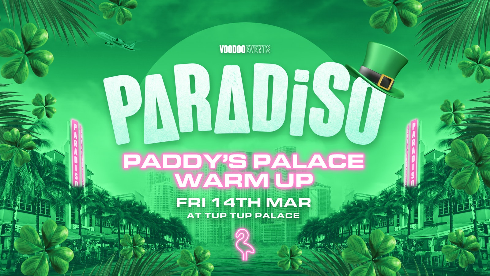 Paradiso | Paddy’s Palace Warm Up! ☘️🍻