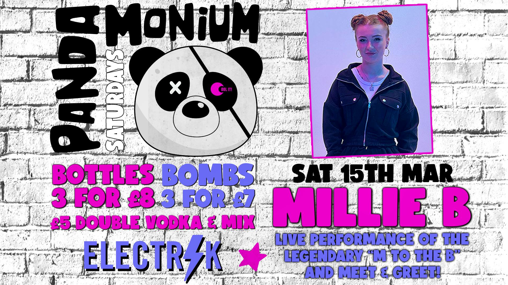 Pandamonium Saturdays : MILLIE B Live 🐝 (Tik Tok)