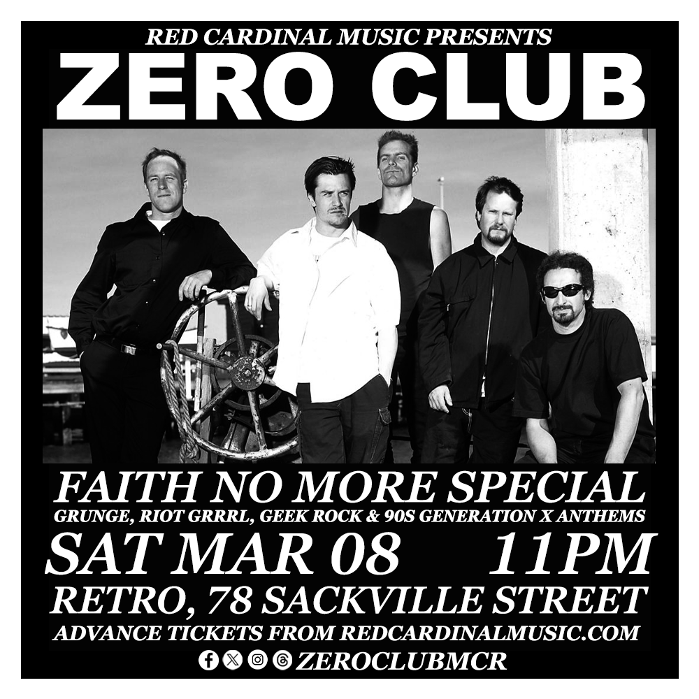 Zero Club – Faith No More Special