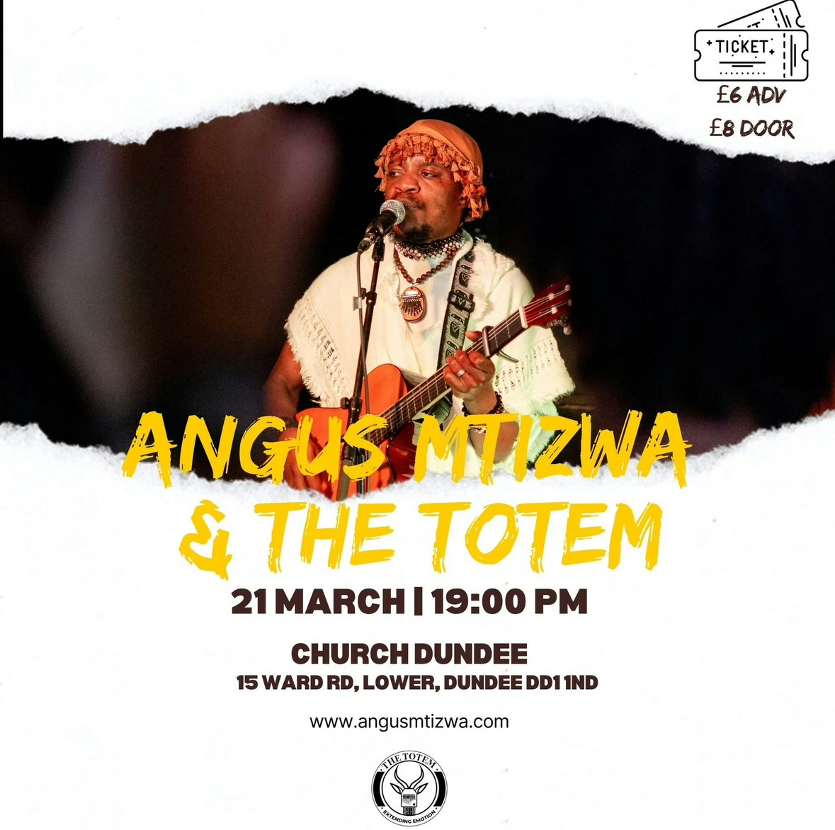 Angus Mtizwa & The Totem Live