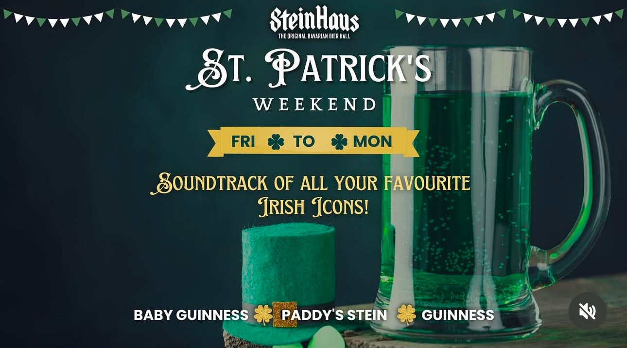 St Patrick’s Day Weekend @ Stein Haus
