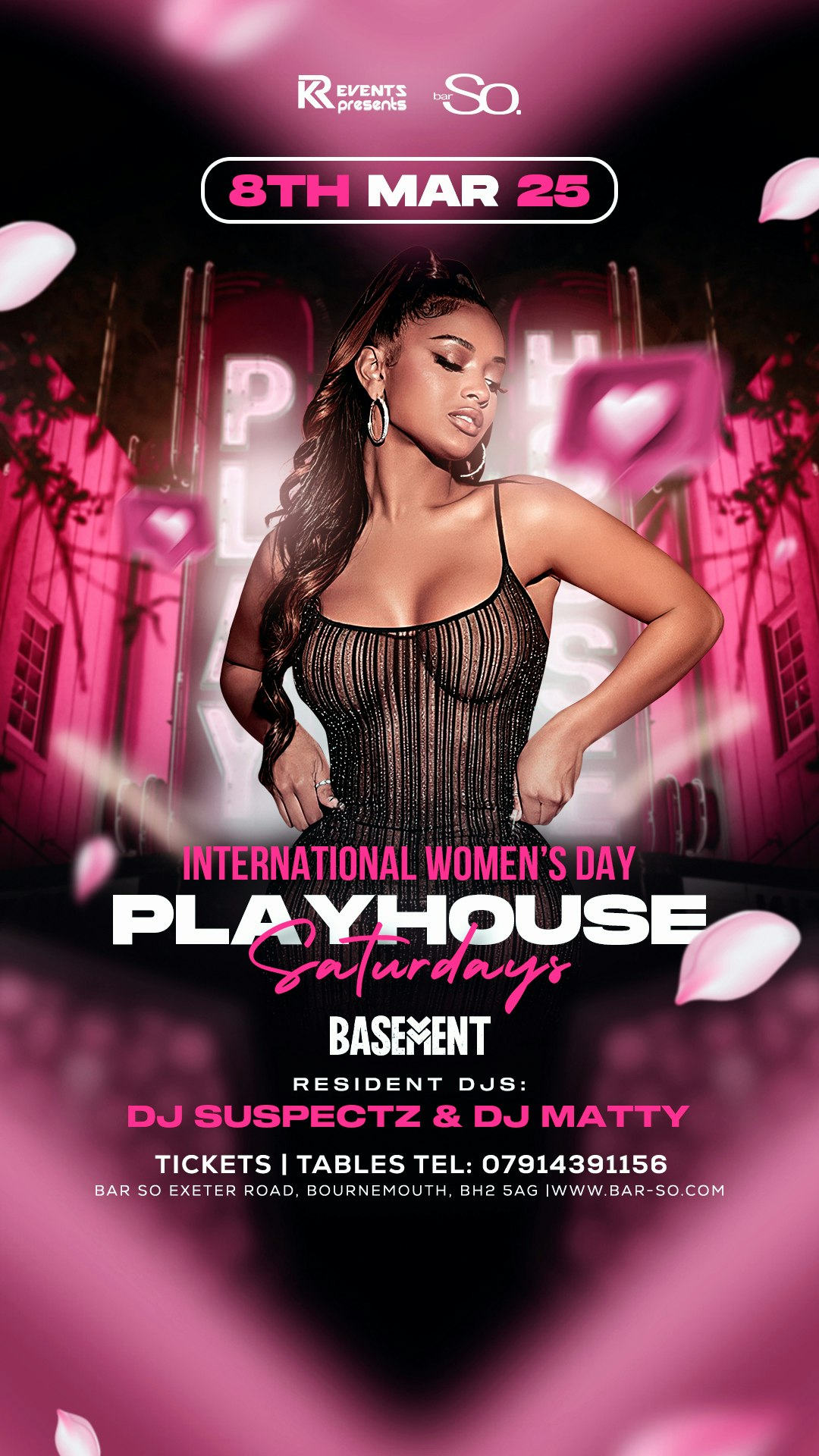 Playhouse Saturdays 🧸 @ Bar So Bournemouth  (International Woman’s Day)