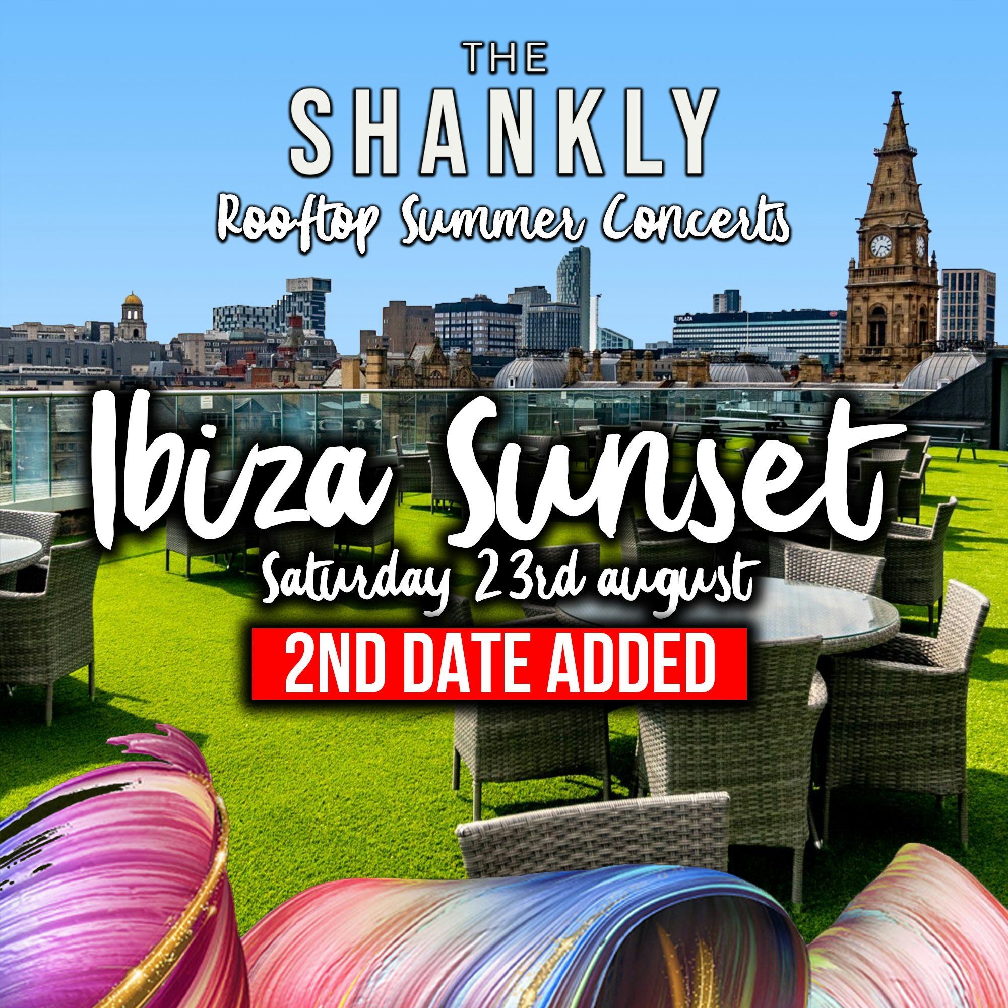 Ibiza Sunset – The Shankly Rooftop Summer Party