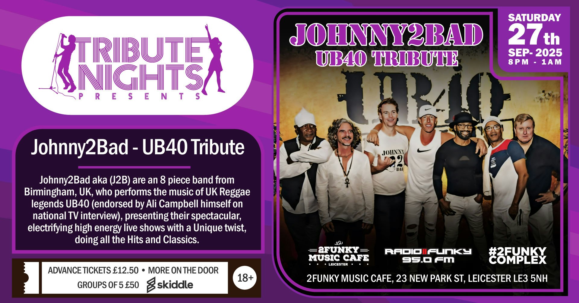 Johnny2Bad – UB40 Tribute
