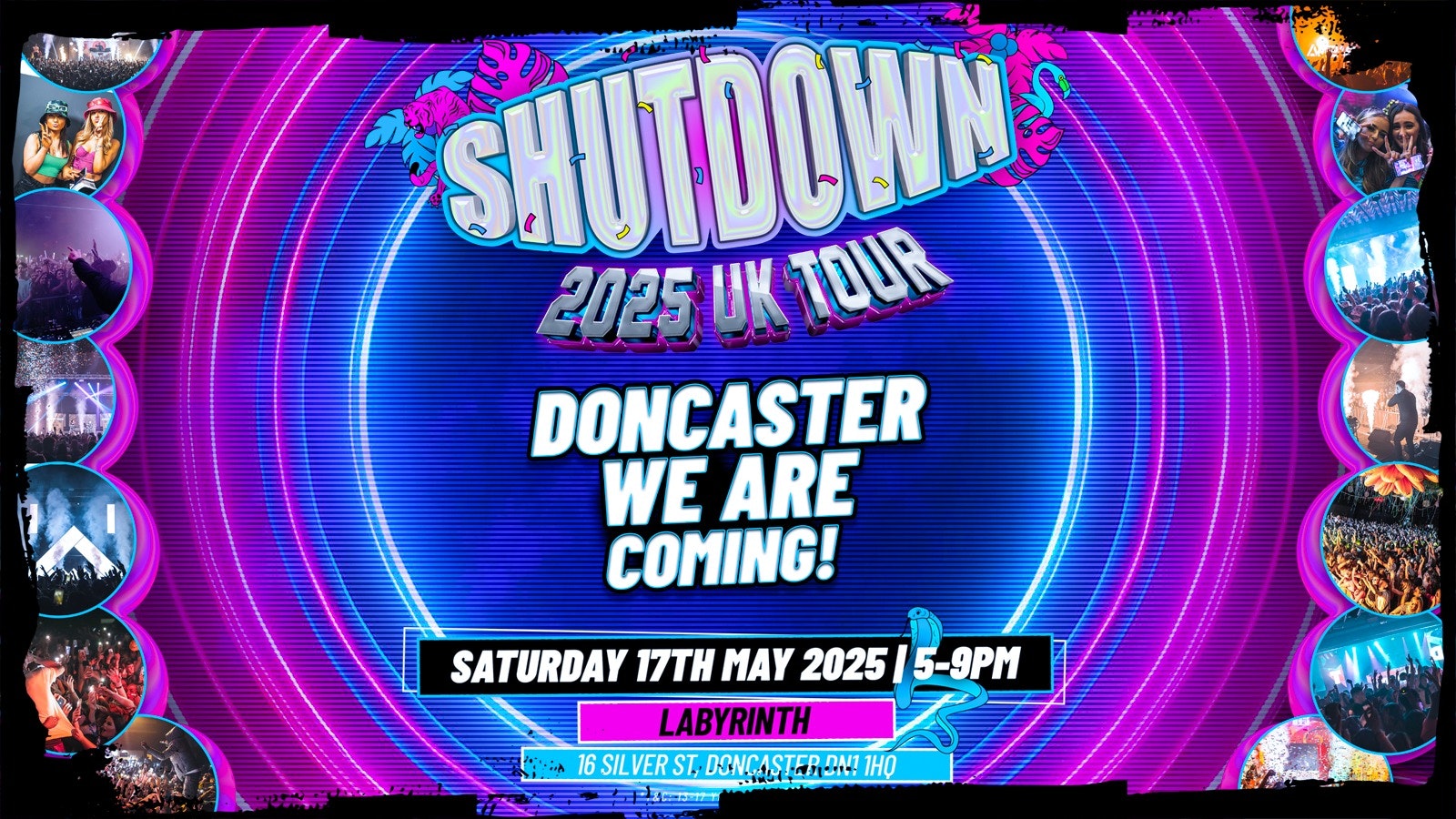 Shutdown UK Tour – Doncaster – 17th May