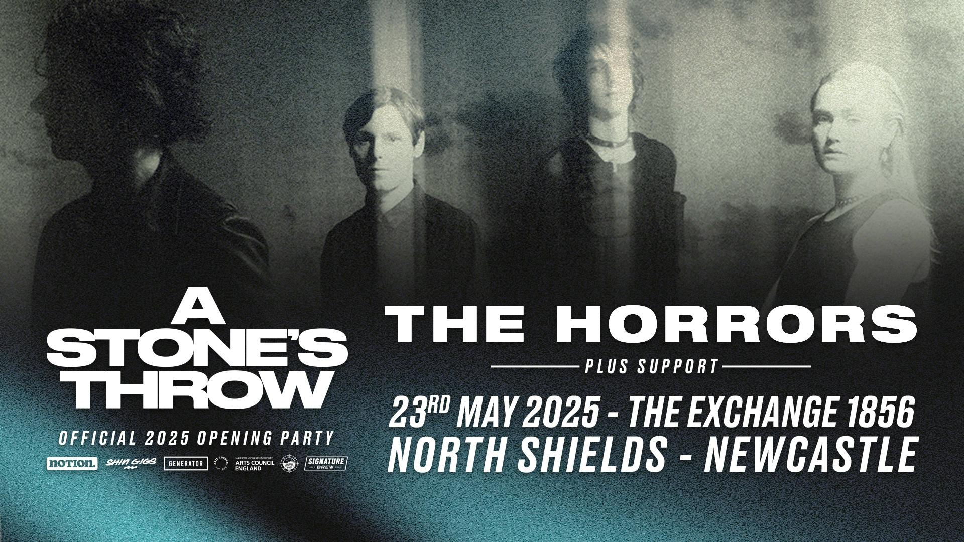 A Stone’s Throw 2025 – Opening Party ft. The Horrors + The Safest Place
