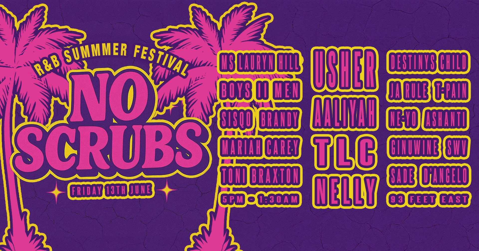 No Scrubs: 90s & 00s Summer Terrace Party (London)