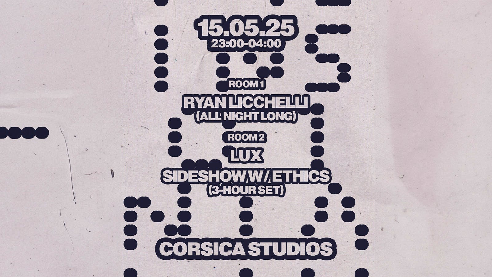 Insomnia London – House x DnB x Techno – Thursday’s at Corsica Studios
