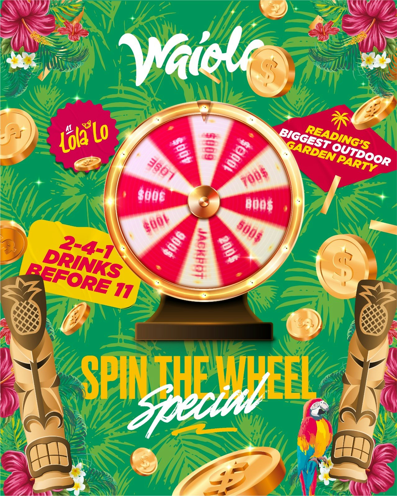 Waiola: SPIN THE WHEEL 🎁