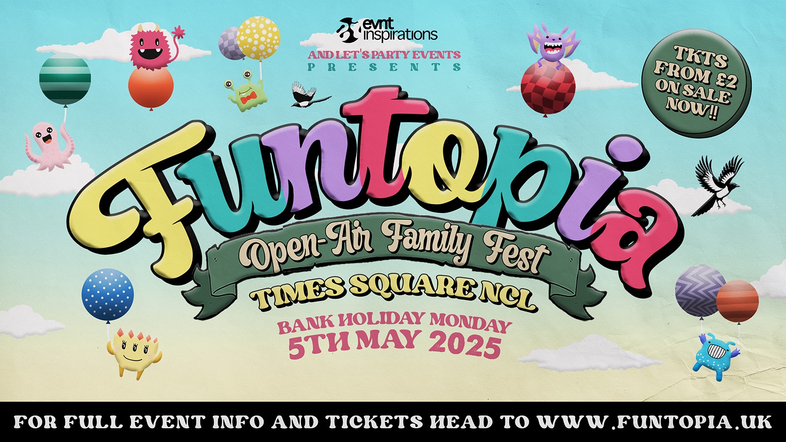 Funtopia ‘Open-Air Family Fest’ @ Times Square Newcastle!