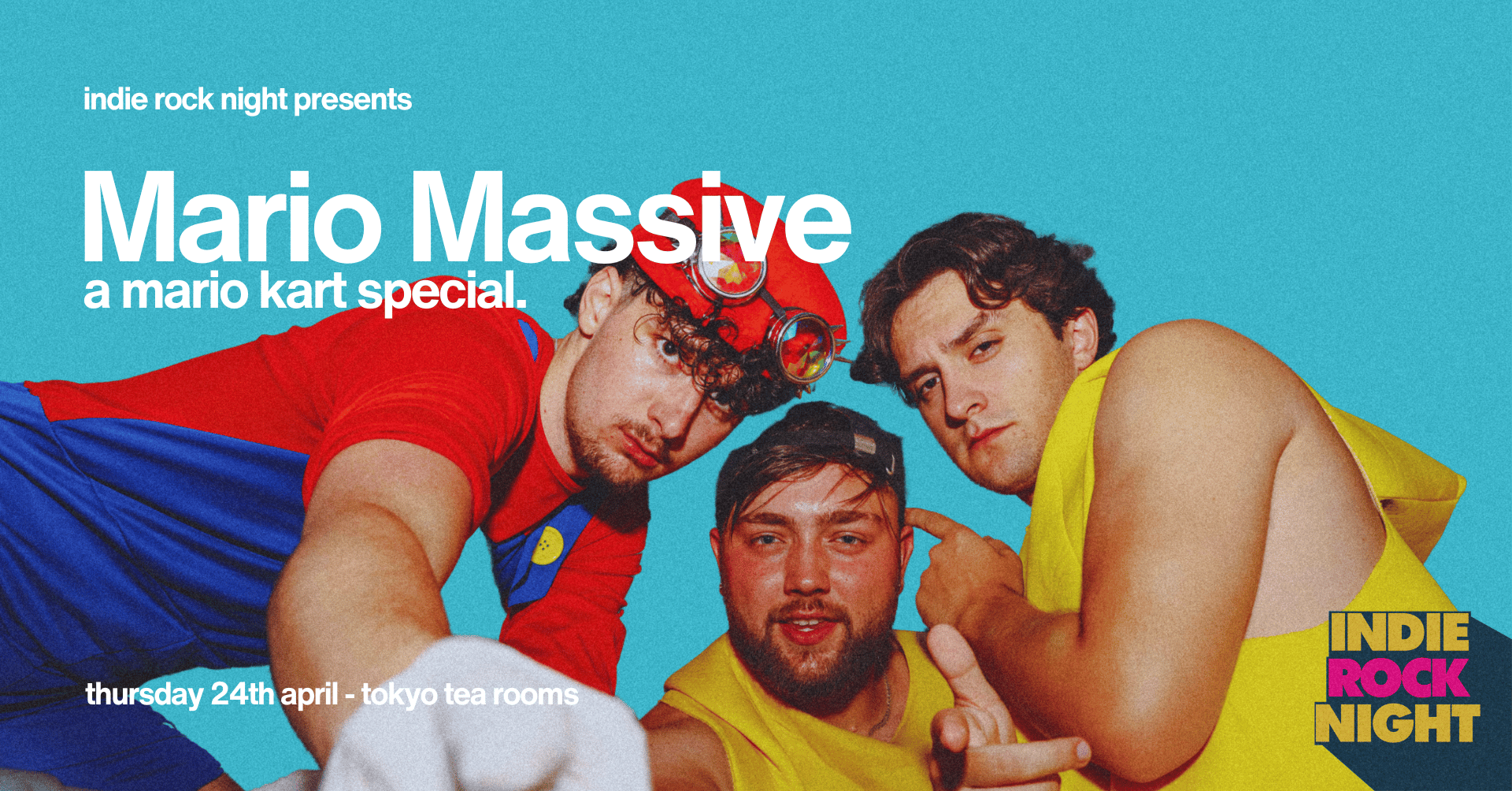Indie Rock Night ∙ MARIO MASSIVE *7 £5 TICKETS LEFT*
