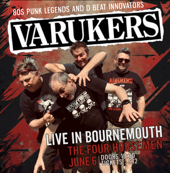 The Varukers LIVE in Bournemouth