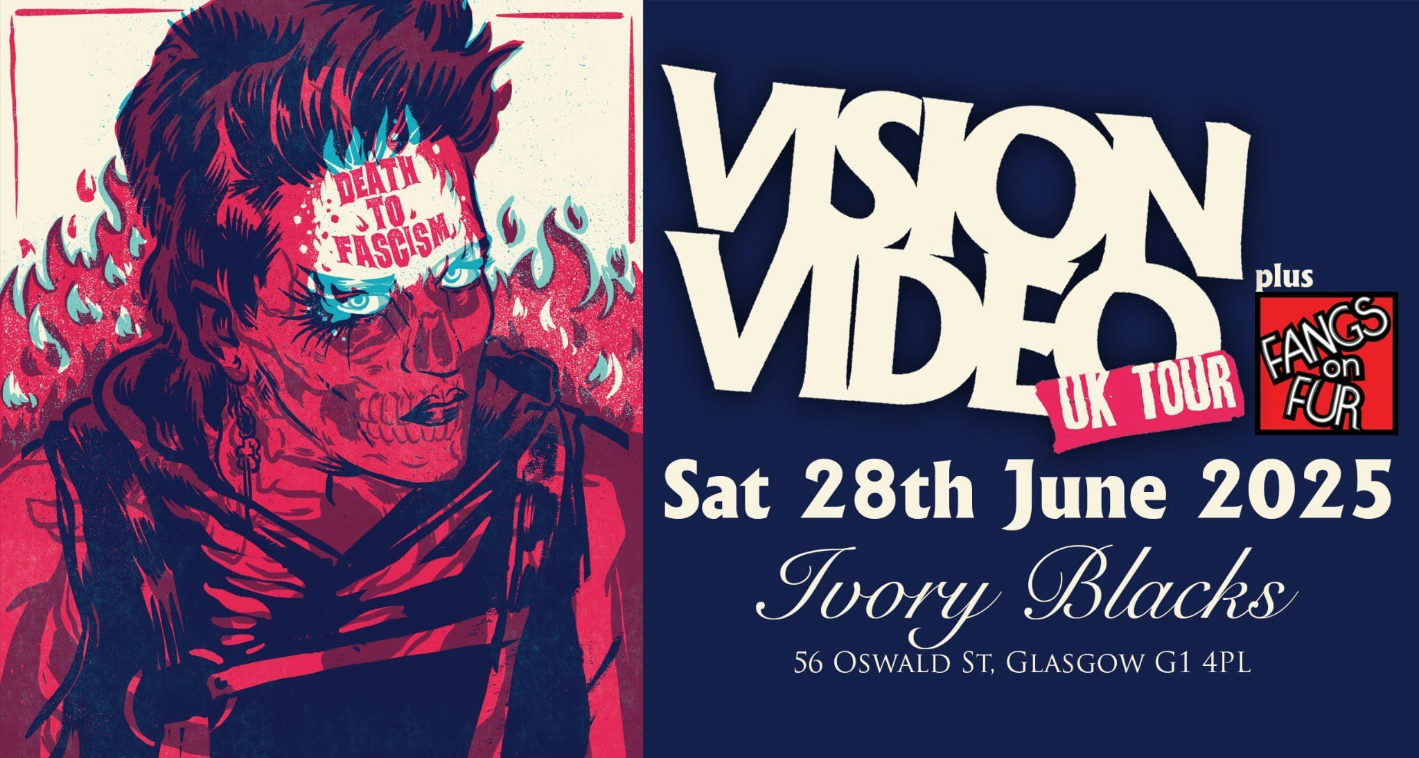 VISION VIDEO + FANGS ON FUR – Glasgow
