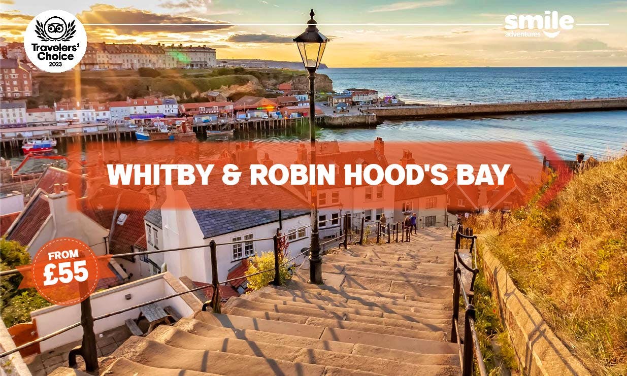 WHITBY & ROBIN HOOD’S BAY – From Manchester  *NEW*