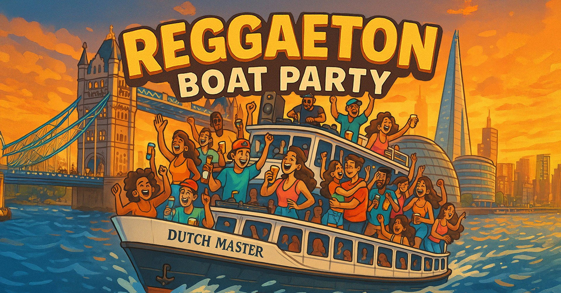 Reggaeton Summer Boat Party 2025
